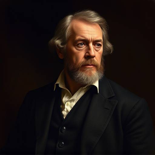 Retrato de John Howard, reformador penitenciario del siglo XVIII.