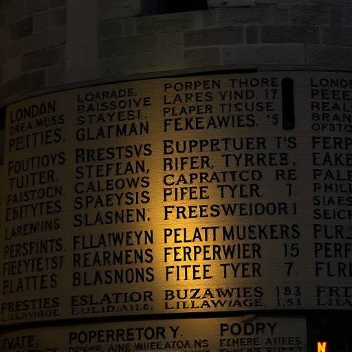 Una celda en la Torre de Londres, con inscripciones talladas en las paredes por los prisioneros a lo largo de los siglos.